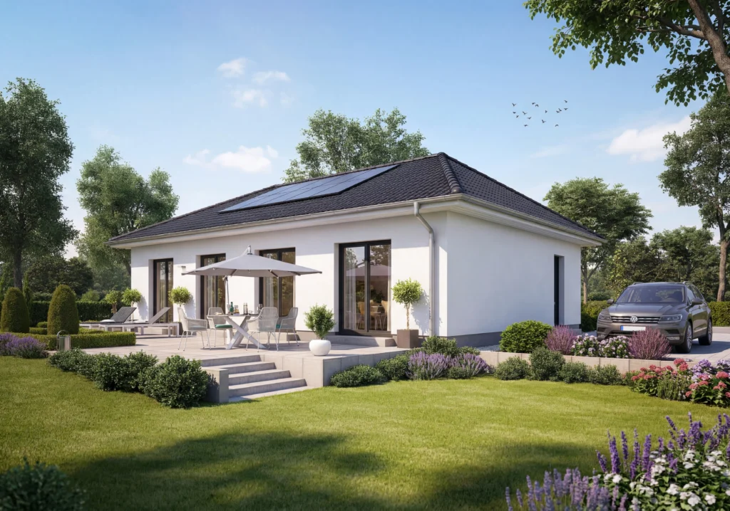 Modernes Einfamilienhaus von Heinz von Heiden Neubau Einfamilienhaus in Mittelfranken Moderne Stadtvilla Hausplanung mit Heinz von Heiden Beratung zum Hausbau